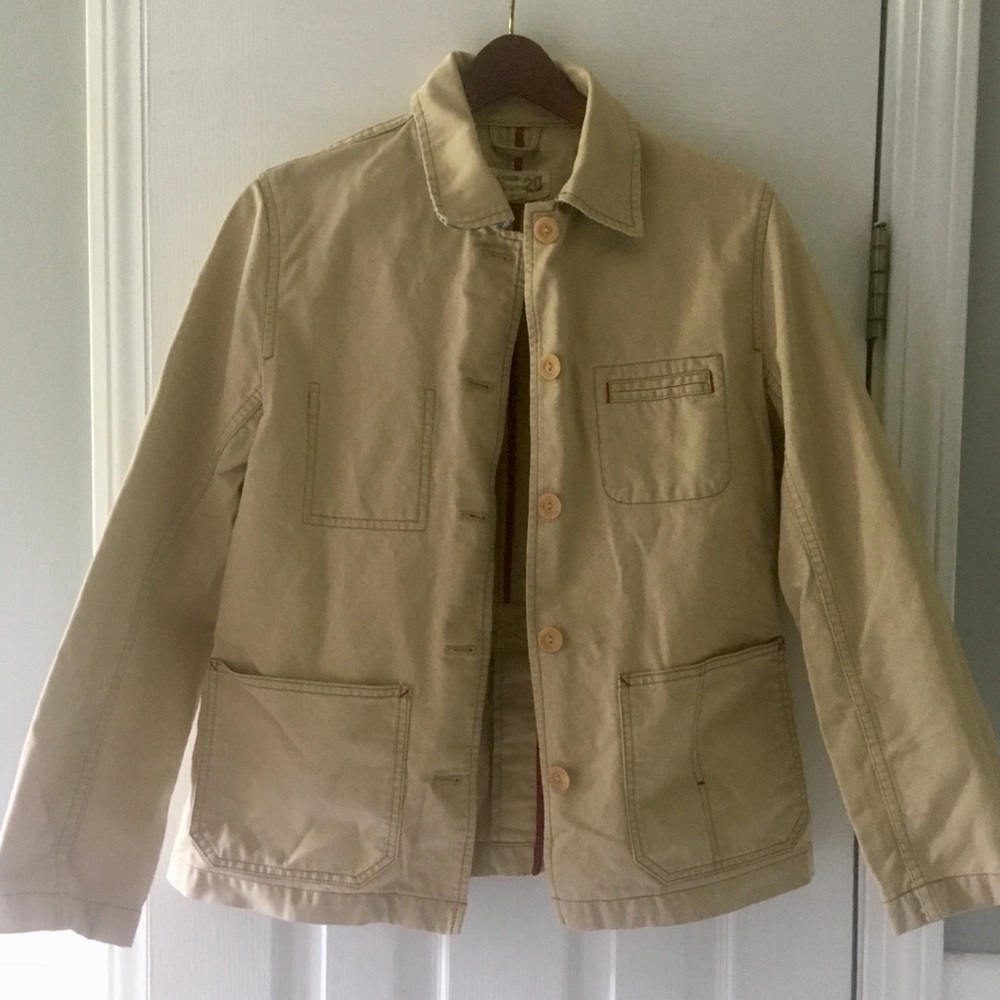 🍁 Eddie Bauer khaki jacket
